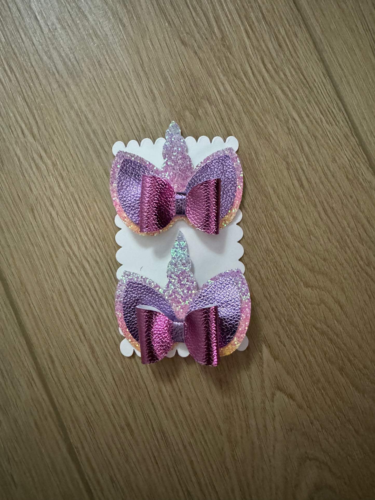 Unicorn Bow/Purse Set