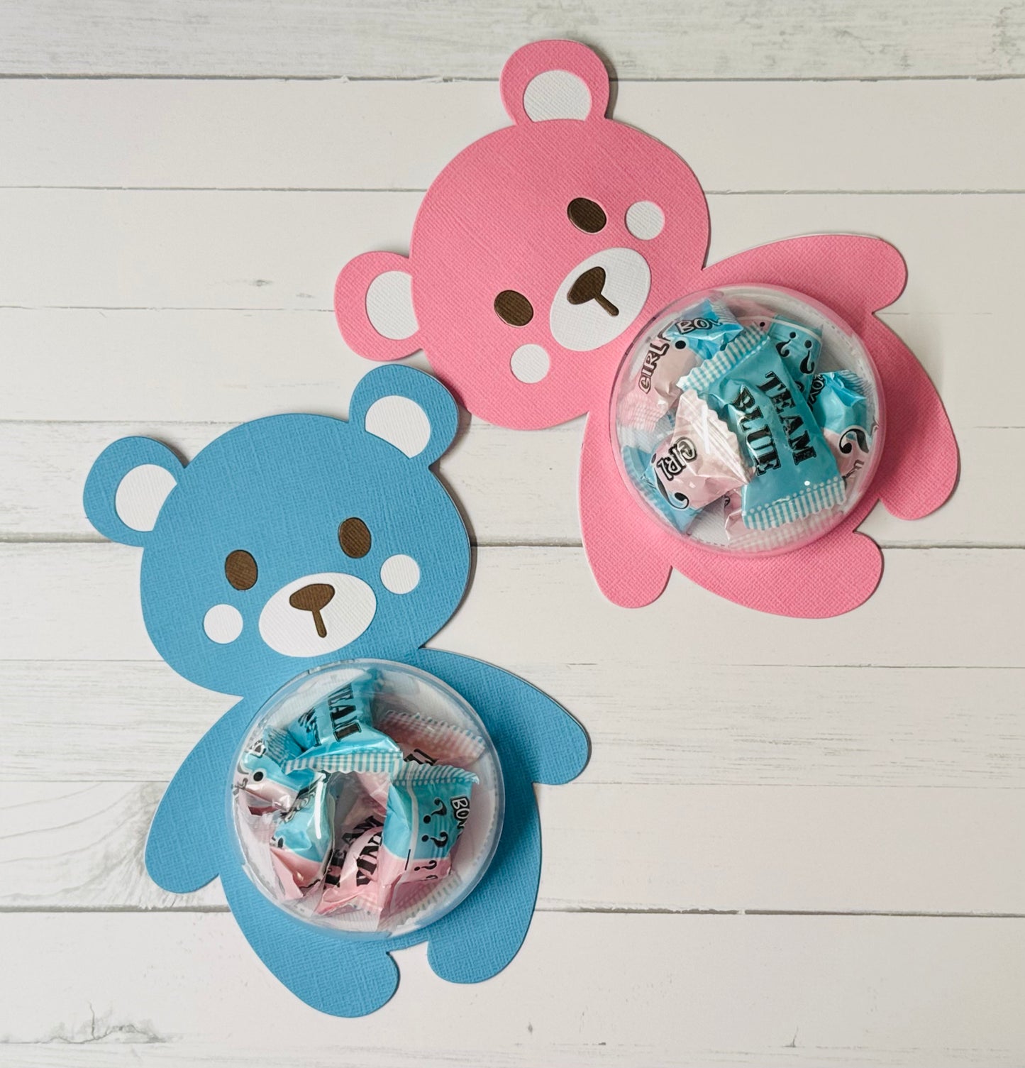 Teddy Bear, Baby Shower, Gender Reveal Party Favors