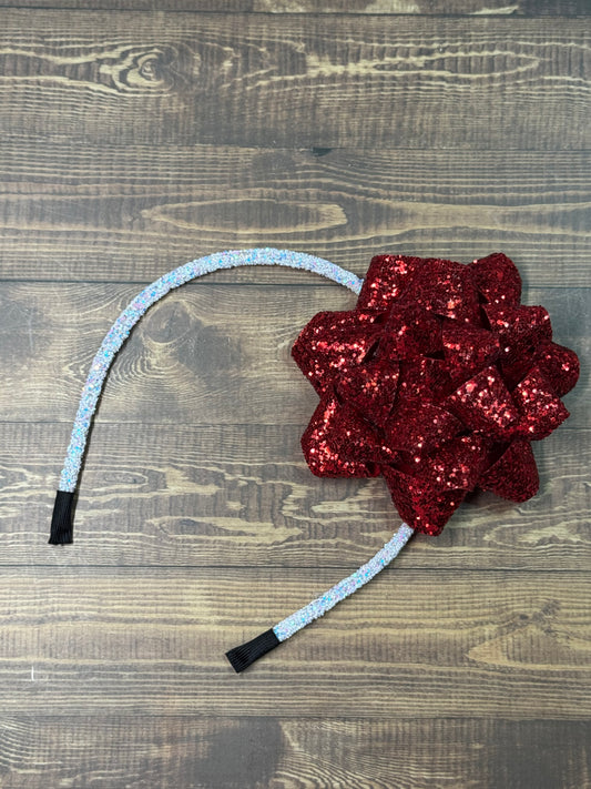 Christmas Gift Bow Headband