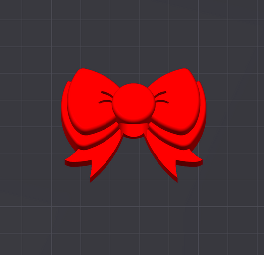 Layered Bow Straw Topper