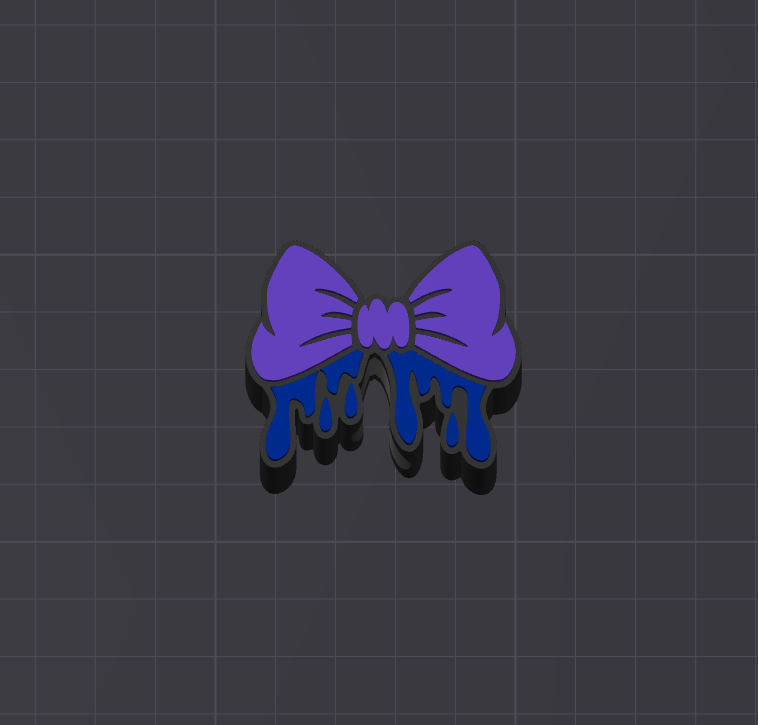 Drip Bow Straw Topper